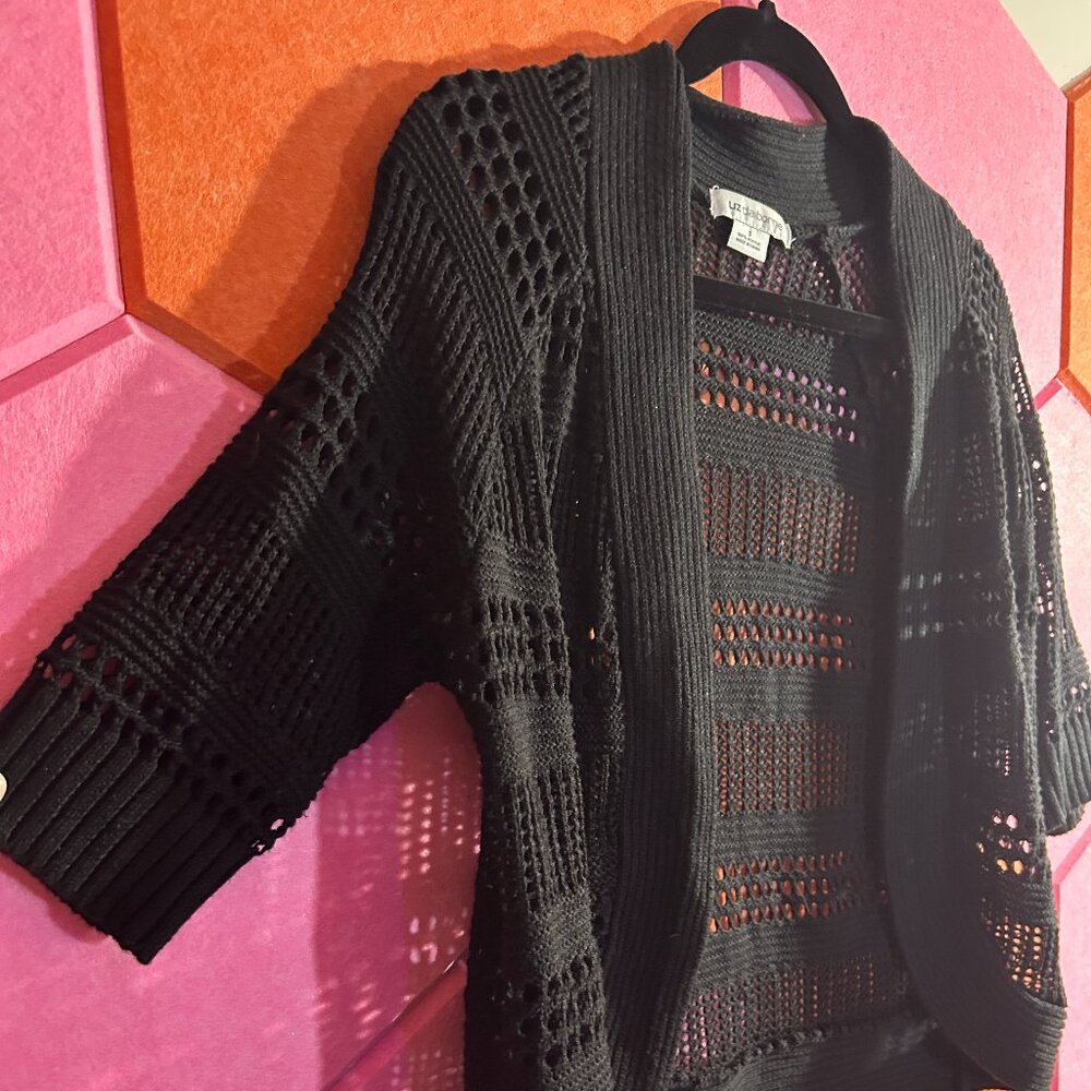 ✨ Y2K Crochet Bollero - Liz Claiborne ✨